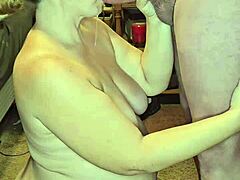 Pregnant Wife Gets a Blowjob and Facial Finish.