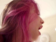Roommate with Huge Ass Screams on Big Cock. Can't Keep Quiet!