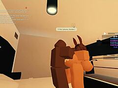 Blacked Roblox Porn with Rough Anal Action!