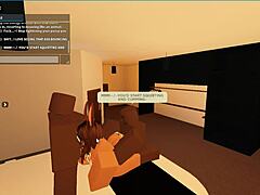 Blacked Roblox Porn with Rough Anal Action!