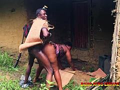 BBW Patricia Gabriel Fucked Hard by African Hunter William Soft