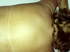 dildo stretches her big curvy ass wide