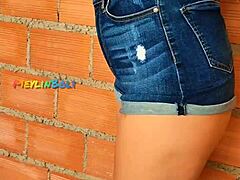 cruceña carnavalera, just 18, gets drilled by neighbor. her stunning latina ass takes it all.