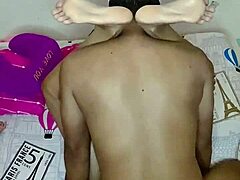 Muslim Wife in Hijab Gets Wild with Stepfather in Bed