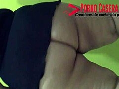 Mature Latina's Big Butt Dancing Bare