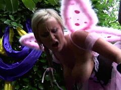 Pink Fairy Pussy Stuffed and Mouth Coated in Cum!