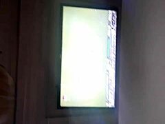 Hot Blonde Rides My Cock During Corinthians Game