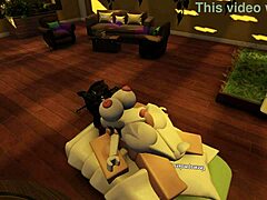 My subscriber begged me to fuck her hard in Roblox condo game. Pov action went deep.