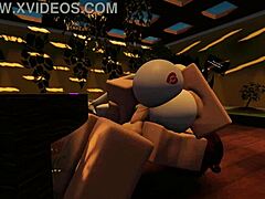 My subscriber begged me to fuck her hard in Roblox condo game. Pov action went deep.