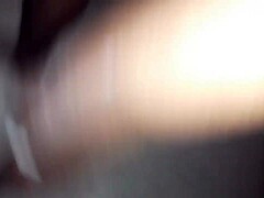 fingering that shaved pussy with slow teasing strokes
