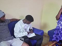 Man, she cheats on her husband with office colleague right there!