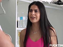 Hey cheerleader Angel, ready for coach's cock in the locker room?