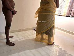 indian maid teasing devar with playful fun moves