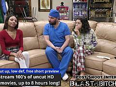 solana takes two hard poundings with a massive pussy creampie explosion