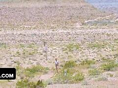 Outdoor Fuck in Lockdown with Naughty Stepmom Sofie Marie Riding My Hard Cock