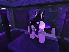 Damn! Roblox Girl Got Bored Until Her Friend Fucked Her Hard!