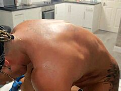 Can you believe this giant BBC is wrecking my ass and throat with wild deepthroat?