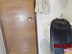 I’m Obsessed with His Huge Cock in the Family Party Bathroom!