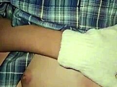 Delicate Skinny Teen Hands Over Her Tight Body to Me!