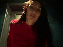 i can't stop jerking off in this nightclub toilet as a horny slut.
