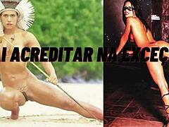 a brazilian prostitute explores dark truths with anal play in wild session