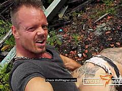 mia blow gets banged hard outdoors in full scene