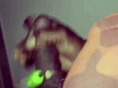 Ernlong feeling restless while stroking massive black shaft