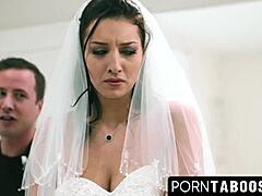Best man sneaks forbidden fun with babe Bella Rolland before wedding