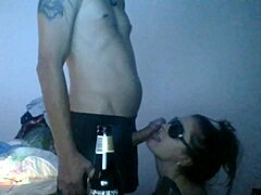 Sucking massive cock with unstoppable hunger every single time