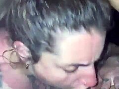 sunburned latina gives a sloppy deepthroat blowjob. can you resist her?