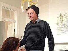 Sneaky Perv Captures Beautiful Woman Sucking Him