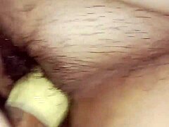 Vietnamese Babe Fills Tight Pussy with Hard Pestle
