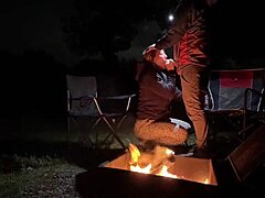 Using My Pussy at Public Camp to Get Caught
