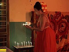 indian devar bhabhi get wild with dewali sex vibes