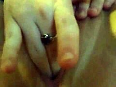 I’m so wet playing with my pussy to friend’s video