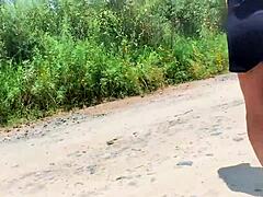 Cars honked as we did anal right by the roadside