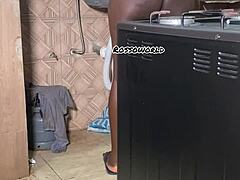 yo, i set up a hidden cam on my naked stepmum, crazy right?
