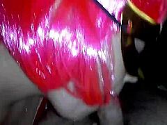 just watched this latina wife give an epic blowjob with cum everywhere