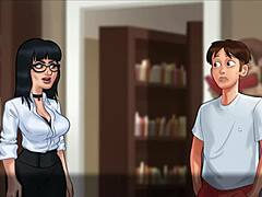 Caught My Teacher Banging Her Student in Secret, Holy Shit!