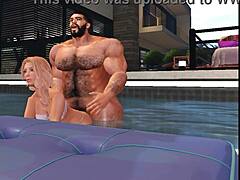 No Resisting Cam Heyward's Fine Looks in Steamy Gay Threesome