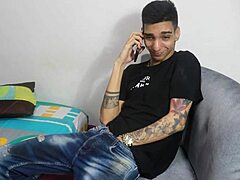 arrived with my new sex toy and drilled my real amateur stepsister hard