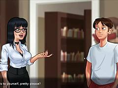 Caught My Teacher Banging Her Student in Secret, Holy Shit!