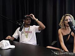Melhores Momentos do Lutero e Tequeleiras Malucas! Preliminares Podcast with Bia Hot Gets Wild in Part 2 on Sheer Red!