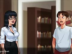 Caught My Teacher Banging Her Student in Secret, Holy Shit!