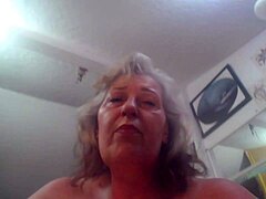 Hey, Dawnskye1962 ignores me while smoking in sheer black pantyhose
