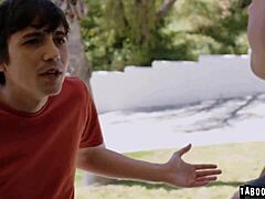 Ricky Spanish and Laney Grey explore sex with counselor Chad Alva joining in