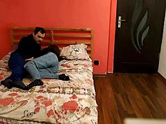 Two Lovers Share Intense Bedroom Action