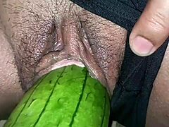 Did Massuer Trick Big Booty Ebony Slut Into This?