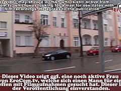 hey, german amateur couple picked up on street for a wild sex casting!