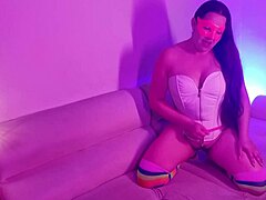This Latina waitress gets NAILED for cash in a hidden room. Everyone’s partying at the BAR outside!